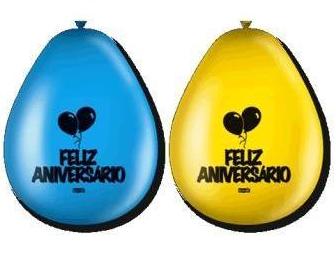 Balão Feliz Aniversário
